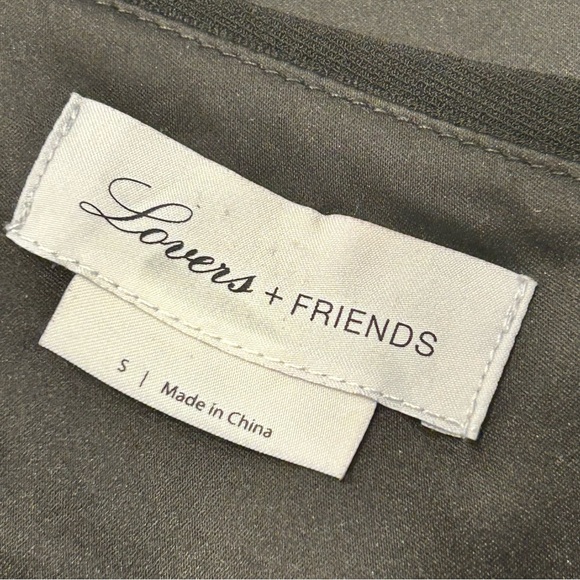 Lovers + Friends Jett Mini One-Shoulder Black‎ Dress Small - Picture 11 of 13